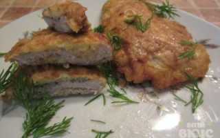 Отбивные из свинины сколько калорий