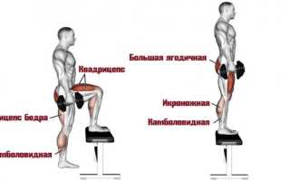 Зашагивания на тумбу: Особенности и техника выполнения