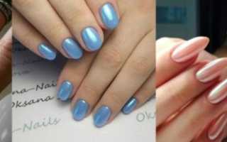 Втирка для маникюра. Техника нанесения на обычный лак и шеллак (гель-лак)