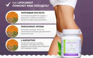 Капсулы ЛИПОКАРНИТ для похудения – инструкция по применению, цена, отзывы, аналоги