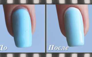 Можно ли обрезать ногти покрытые гель лаком